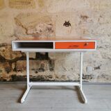 70s formica red child desk