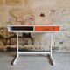 70s formica red child desk