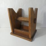 solid wood end table
