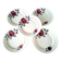 5 dessert plates half porcelain from Badonviller