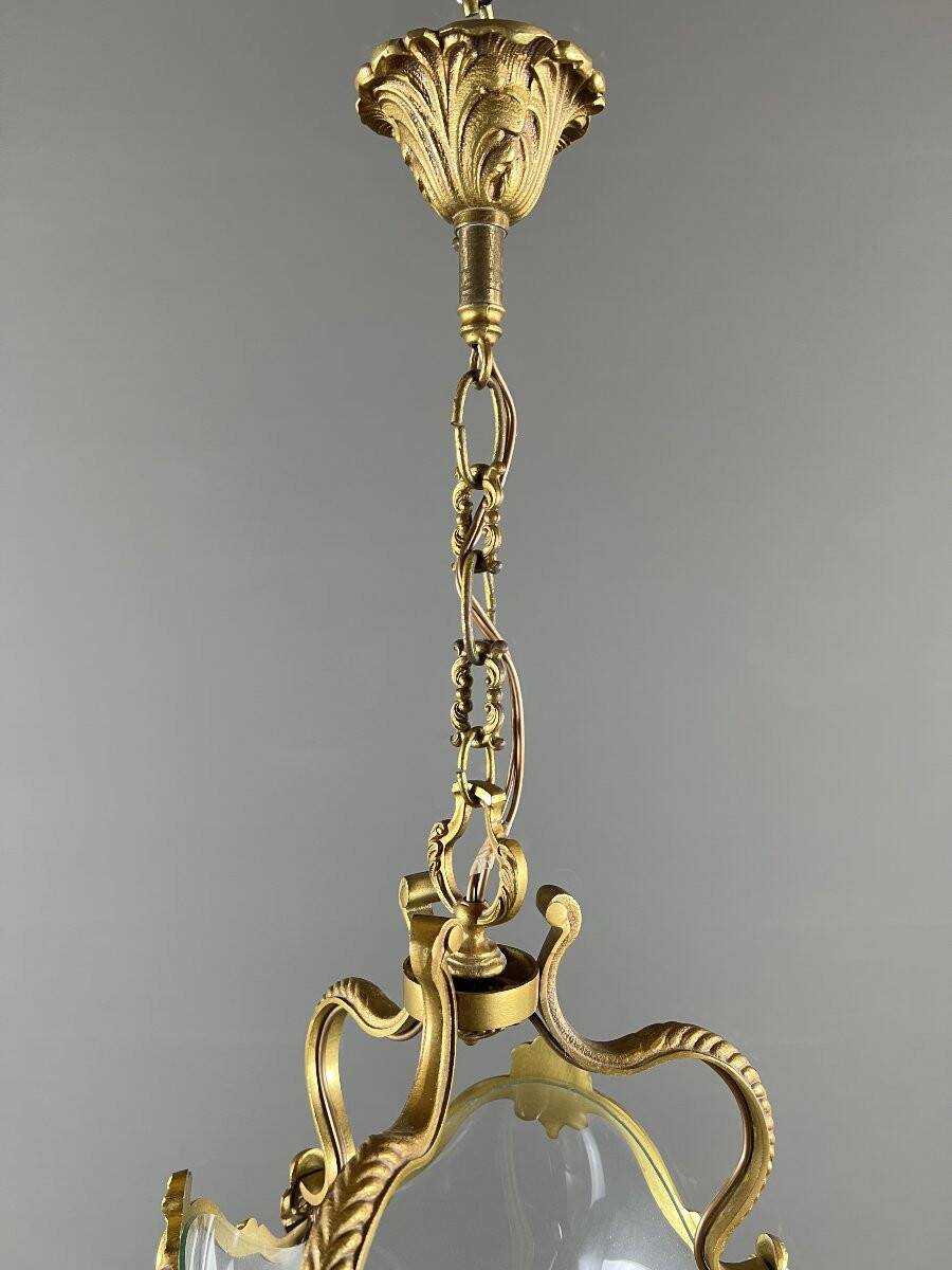 Louis XV style hanging lantern, 20th century
