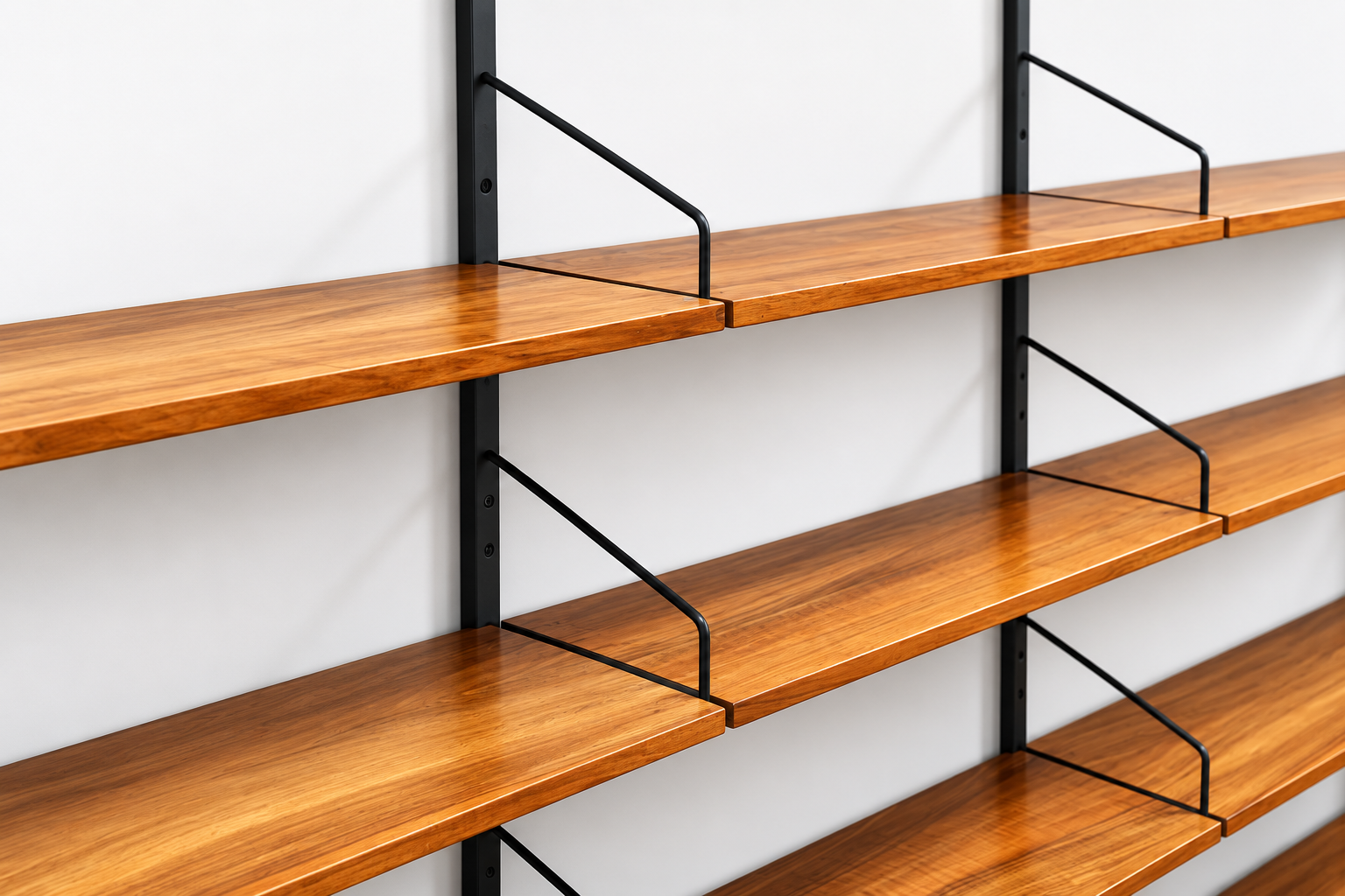Large vintage wall shelf from the 1960s