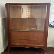Grande vitrine Art Déco moderniste