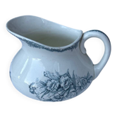 Bloc ancien fleuri