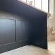 2m pine counter or central island with storage