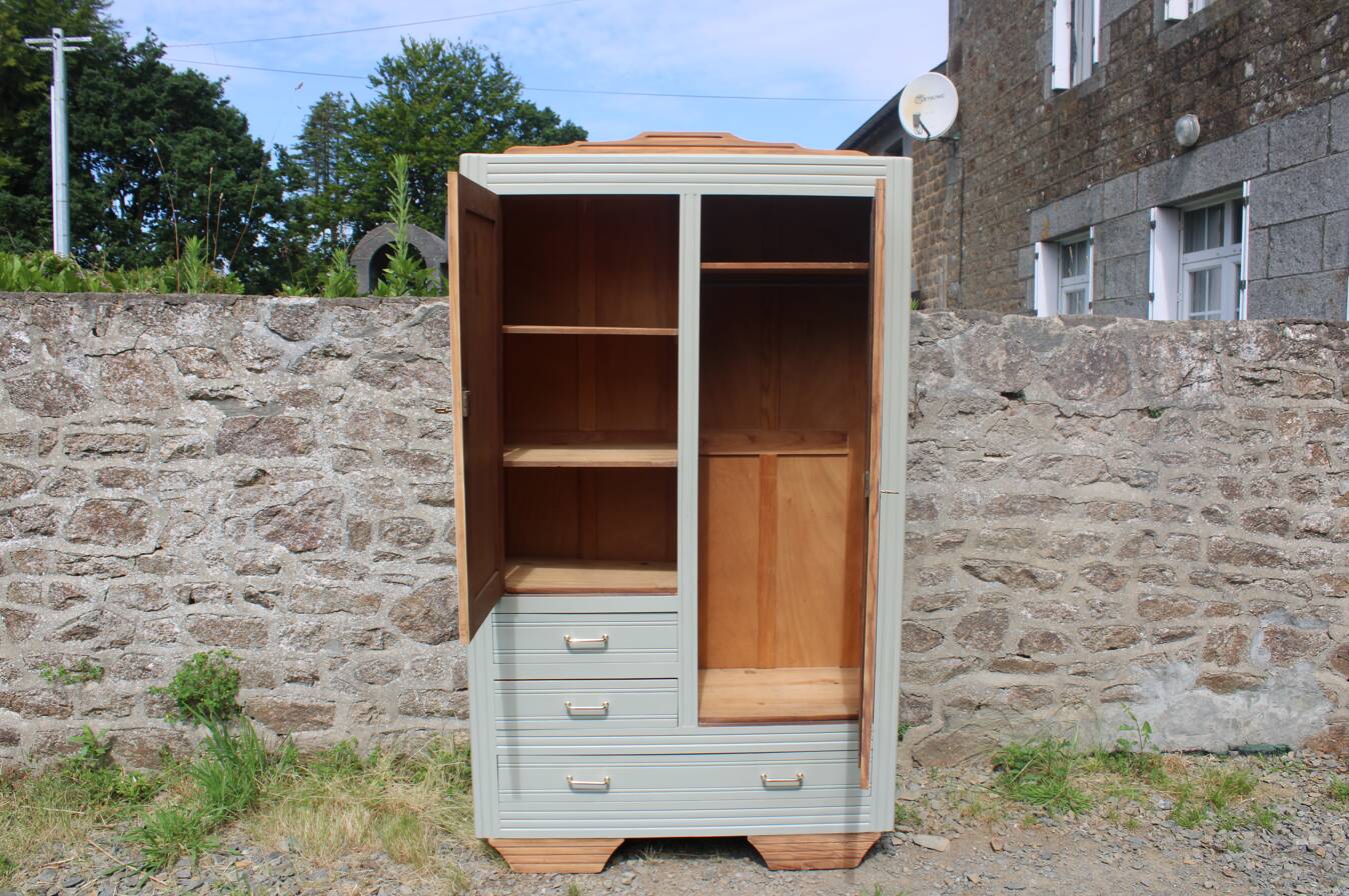Armoire parisienne art déco vintage