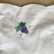 10 napkins 'les vendanges' cotton thread - 44x42 cm