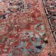 Tapis Persan Heriz Ancien Vers 1900/1910