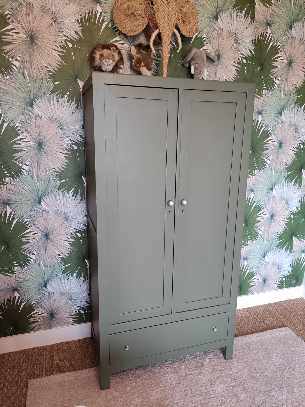 Parisian art deco wardrobe restyled