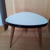 Formica tripod side table