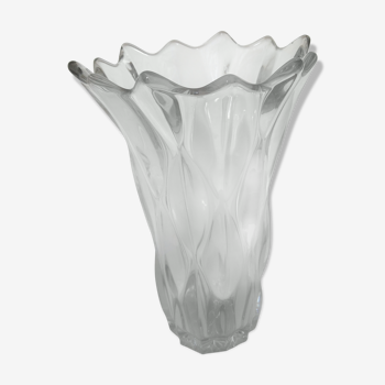 Vase en cristal style Daum