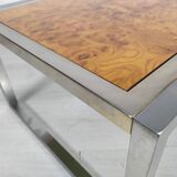 Elm burl coffee table