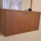Teak wall secretary RIVAL, Vintage Scandinavian 1960s