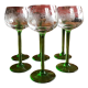 6  verres "ballon" vin d'Alsace cristal