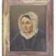 Antique 19th Century Portrait of a Woman French Flemish School Oil Painting