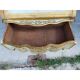 Chest of drawers with 2 drawers, secretary in gilded wood.