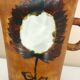 Madelaine Brault, pitcher vase, enameled ceramic, the dove, design 50/60