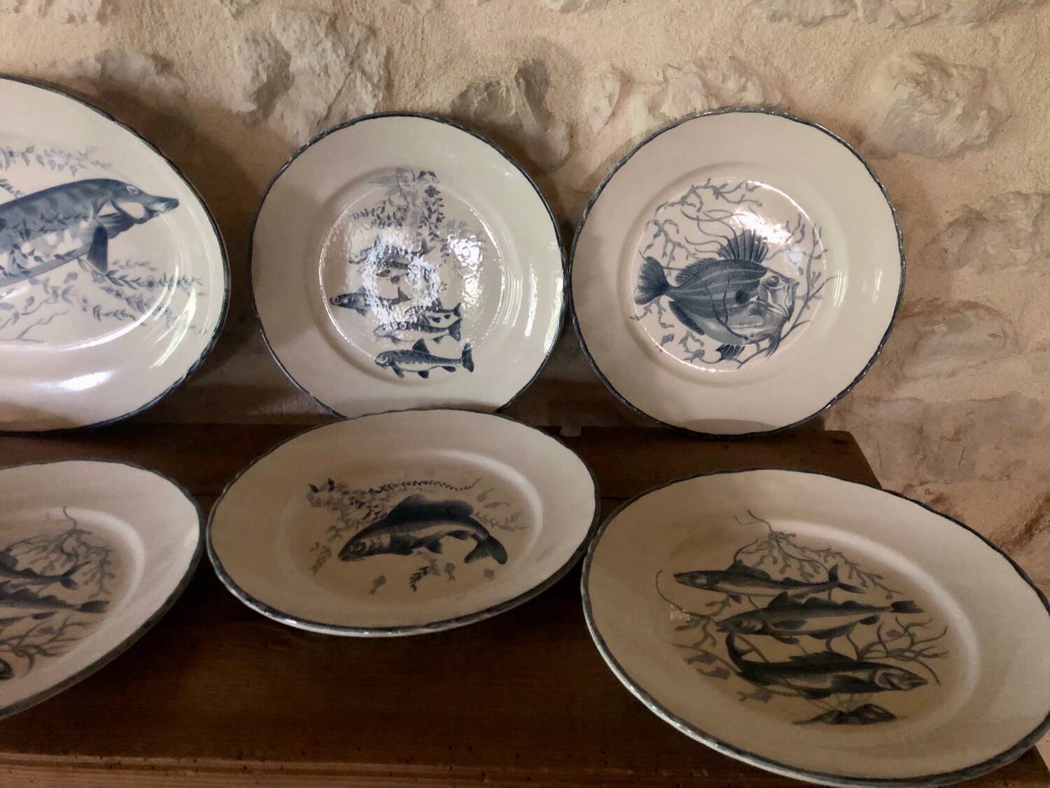 Fish service at Moulin Des Loups