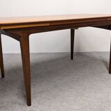 Extendable teak dining table by LB Kofod Larsen circa 1960