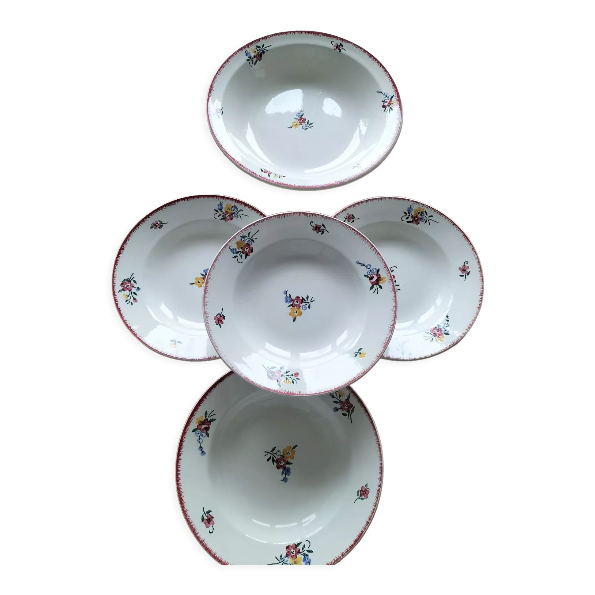 Sarreguemines Diguoin plates