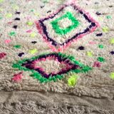 Vintage Berber carpet with full color 250x140cm