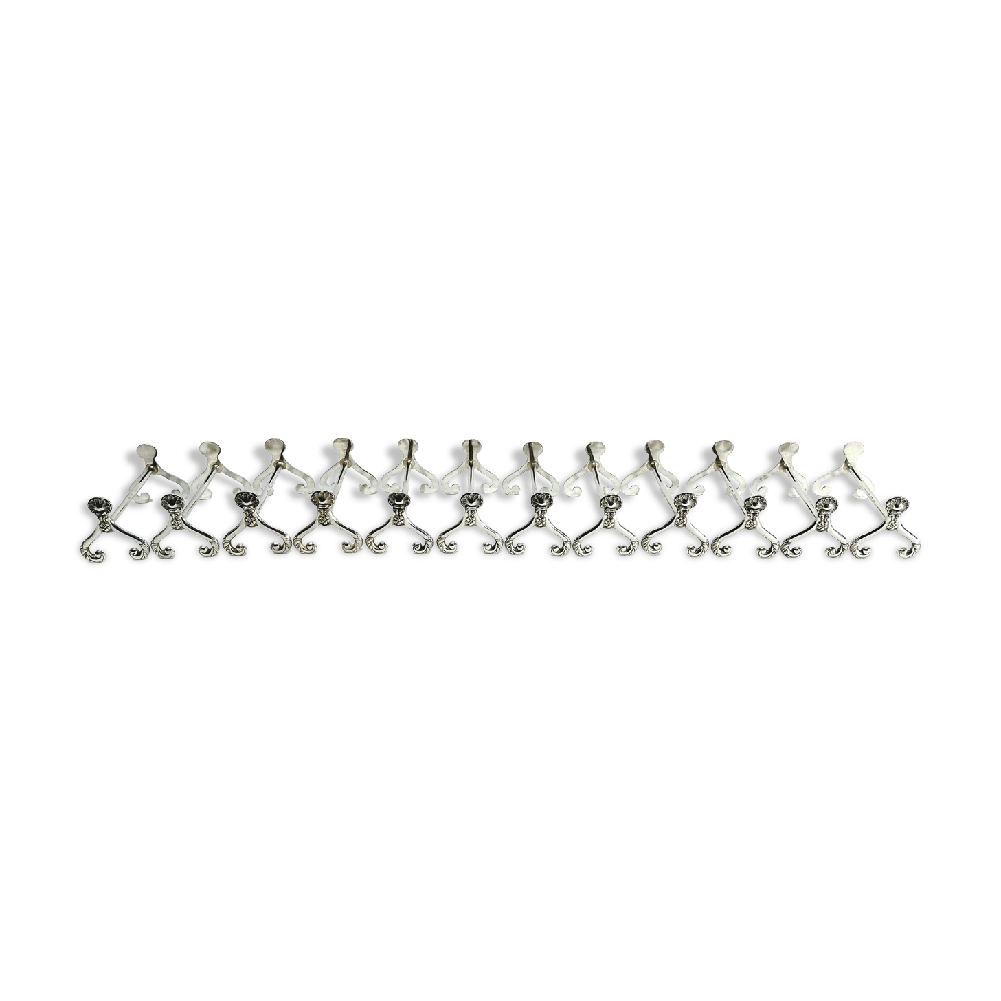 Boulenger - 12 Silver-Plated Knife Rests