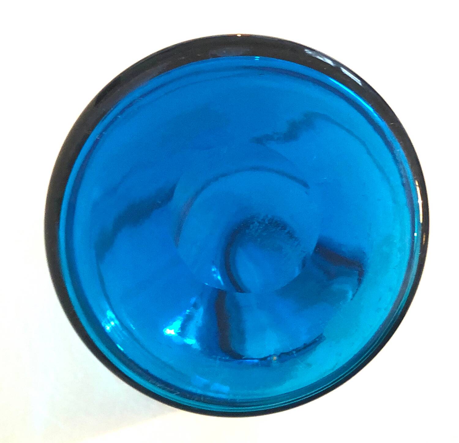Blue Glass Vase