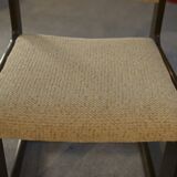 Ensemble de 6 chaises CASALA en chêne foncé 1970's