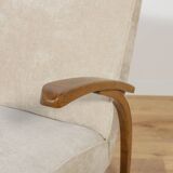 Model 410 Armchair by Jindřich Halabala for UP Závody, Czechoslovakia, 1930s