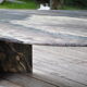 Table basse en marbre des années 70