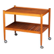 Mid-Century Teak Serving Trolley, Denmark, 1960s