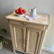 Antique Parisian buffet/jam cupboard in patinated wood