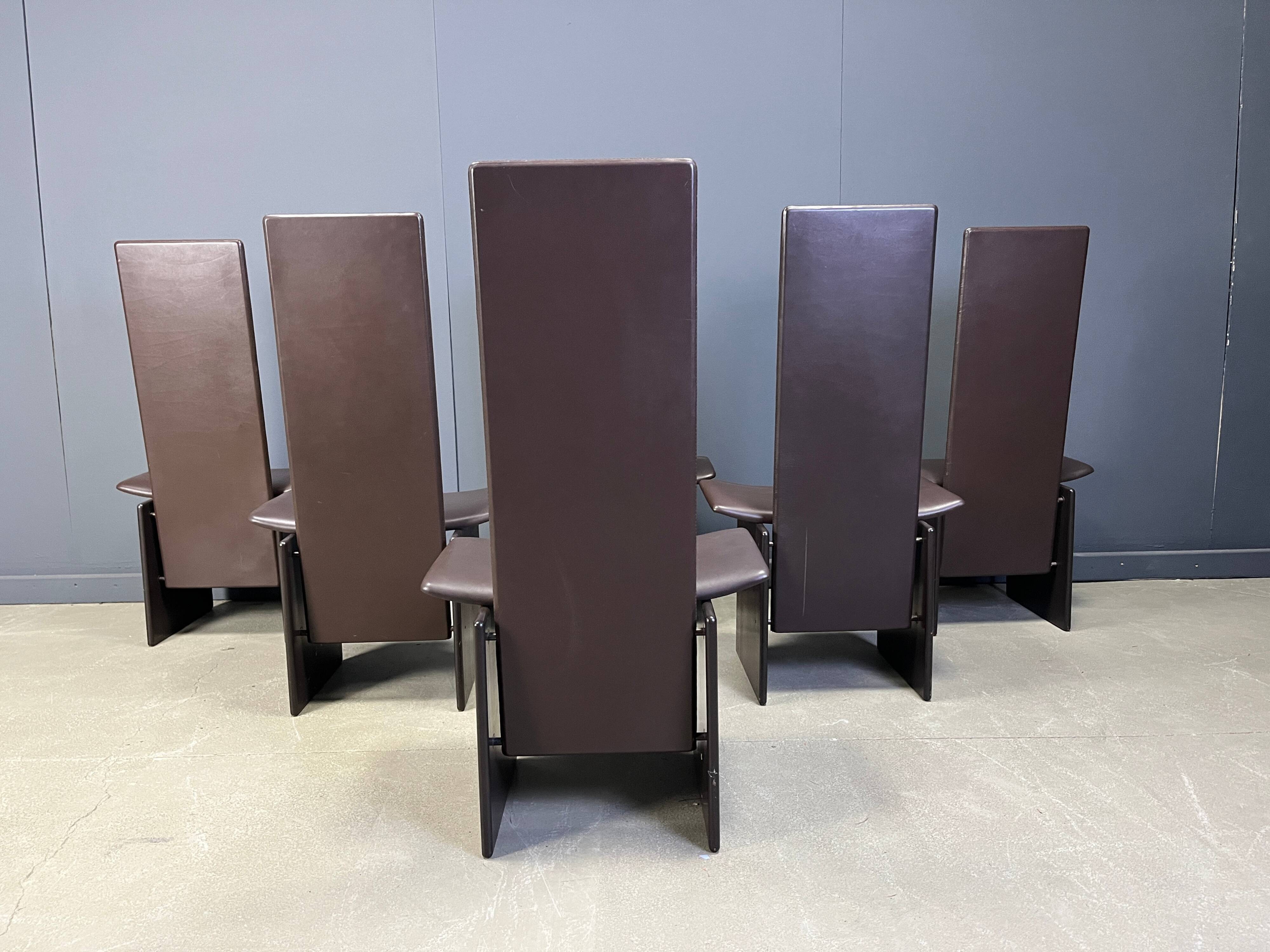 Rennie dining chairs by Kazuhide Takahama, 1970, set of 6