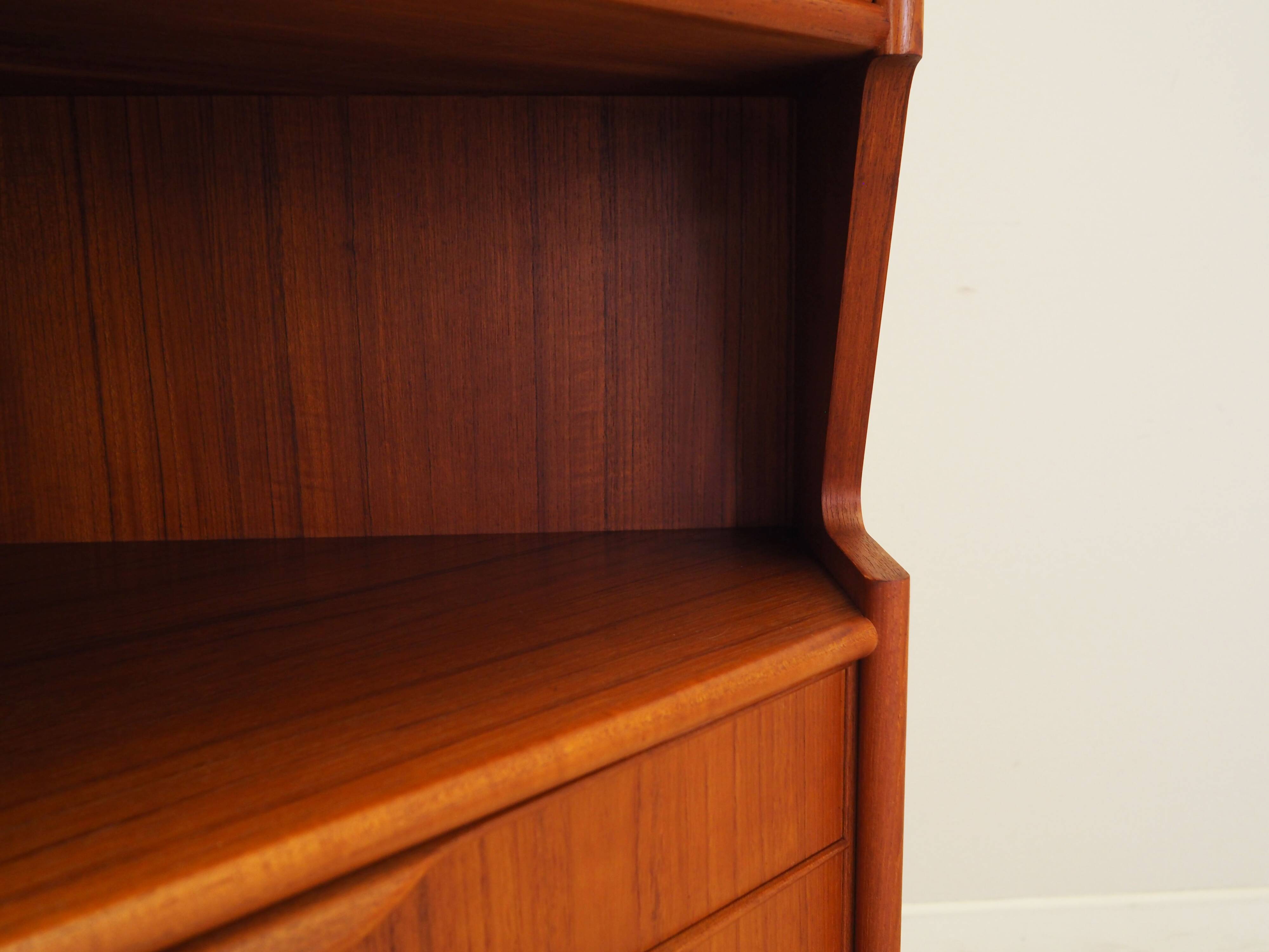 Teak corner cabinet, Danish design, 1970s, production: Denmark