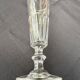 6 Champagne Flutes – 19th Century Cut Crystal – Baccarat/St.Louis