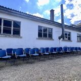 Série de 40 chaises de G. Piretti pour Castelli Anonima Castelli, Italie, années 1970