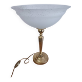 Lampe art-déco en laiton