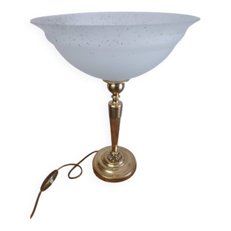 Art Deco brass lamp