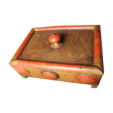 Asian wooden spice box