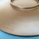 Vintage bamboo round tray