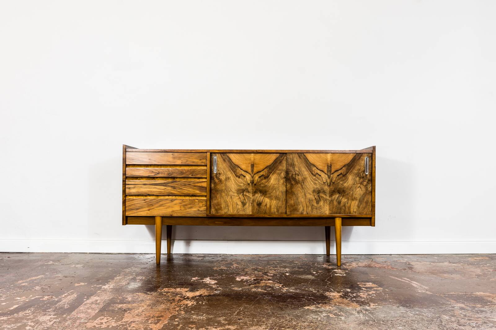 Mid Century Sideboard By Bytomskie Fabryki Mebli, Poland, 1960's