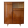 Meuble de rangement secrétaire années 70 en bois