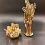 Murano vase duo