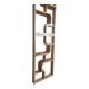 Bent plywood wall, bookcase, flowerbed, Volak by Holesov, 1960s Czechoslovakia