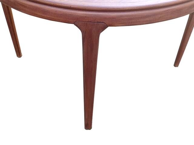 Scandinavian dining table Arne Hovmand Olsen Samcon Denmark 1960