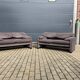 2x Cassina Maralunga 2zit original ribble fabric