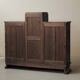 Buffet Art Déco en noyer par Jacques Philippe, vers 1930