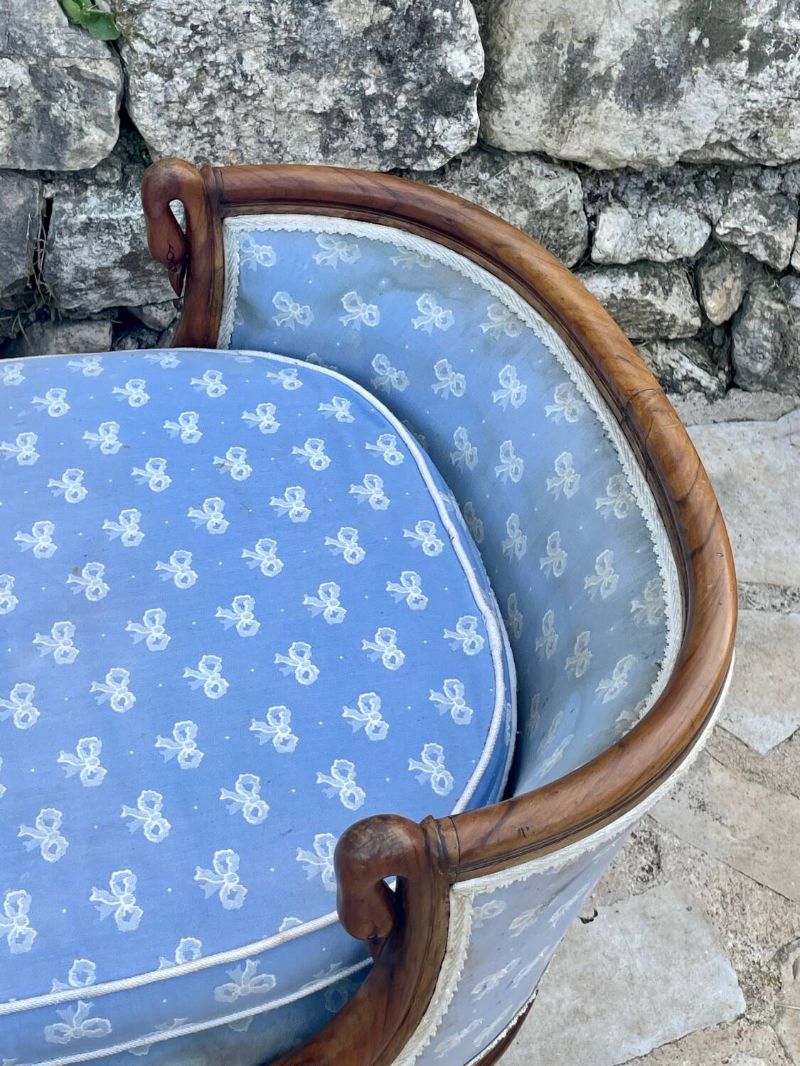 Little Duchess with swan's neck in mahogany, Empire period