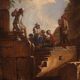 Grand Capriccio avec ruines et figures classiques du XVIIIe siècle