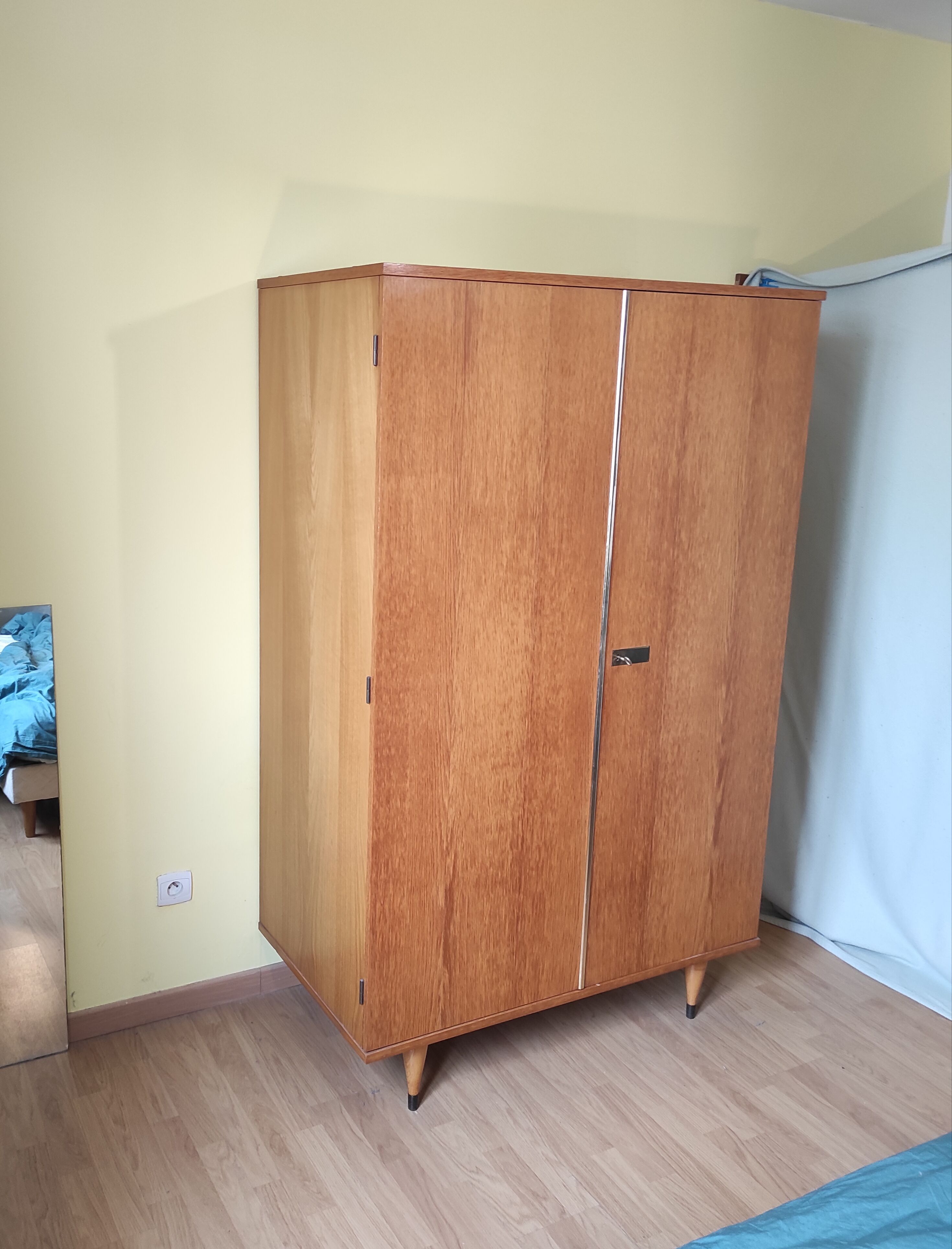 Scandinavian two-door wardrobe